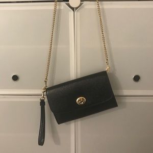 Coach crossbody black purse